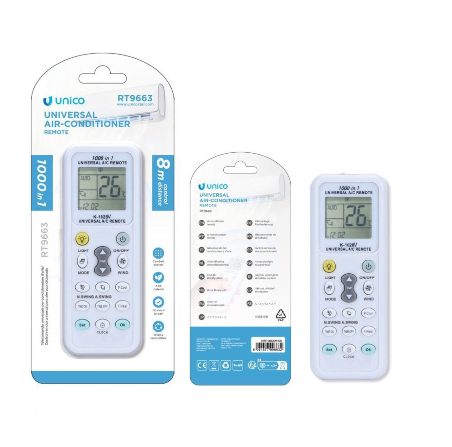 UNICO telecomando universale AIR-CONDITIONER RT9663