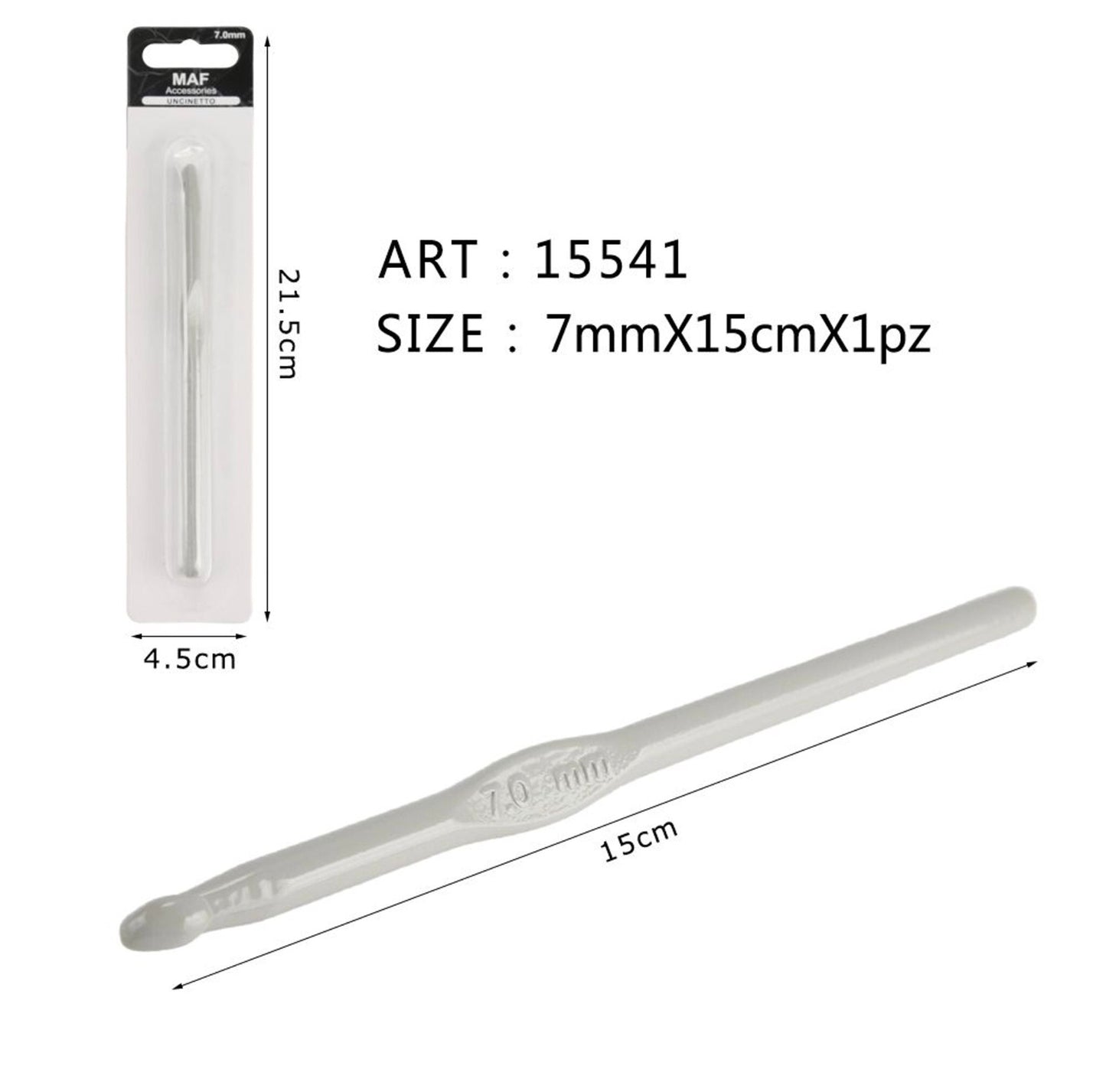 MAF UNCINETTO 7MM 15541