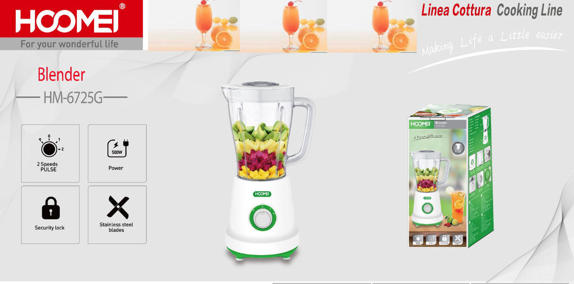 HOOMEI  frullatore mod.HM-6725G