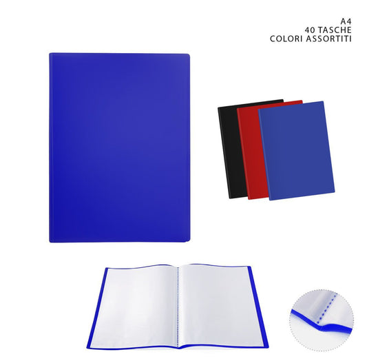 PRYMA portalistino flessibile A4 40tasche