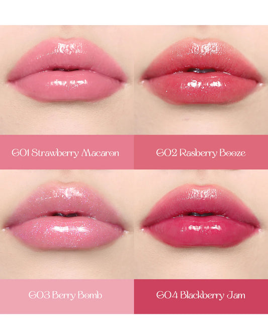 FLOWERKNOWS Violet strawberry Rococo Glowy Lip Gloss