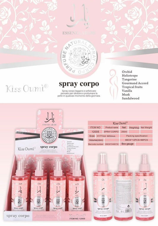 KISSOUMI ESSENZA ARABO ASPRAY CORPO