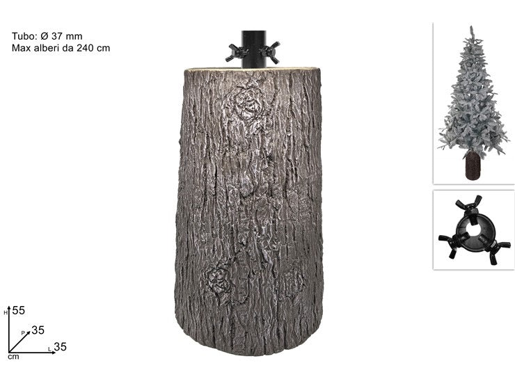 TRONCO per albero in veoresina 35xH55cm