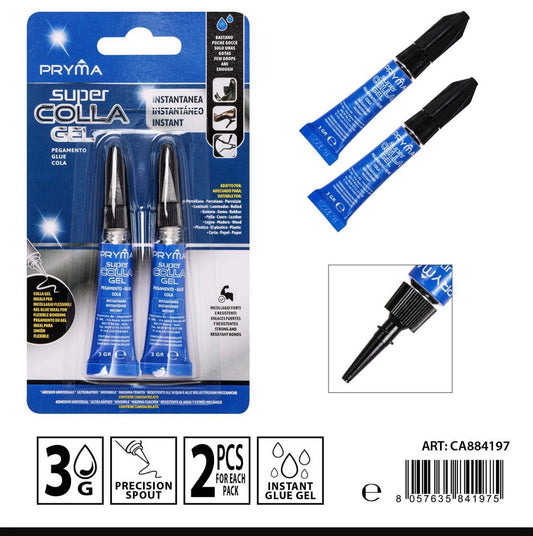 PRYMA SUPER COLLA GEL ISTANTANEA 3G 2PZ