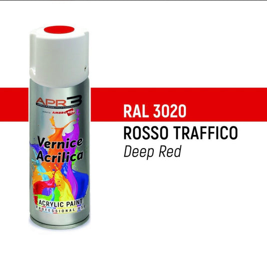 VERNICI ACRILICO ROSSO TRAFFICO 400ML