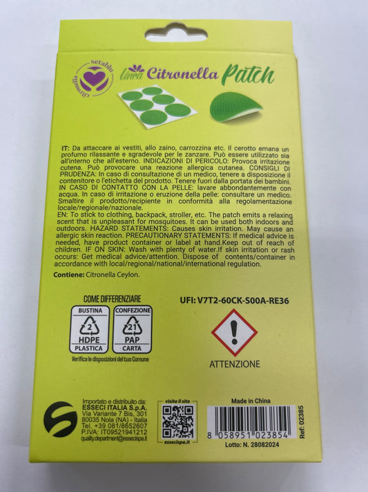 PATCH citronella 24pz