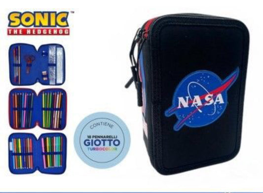 ASTUCCIO 3zip nasa nero Giotto