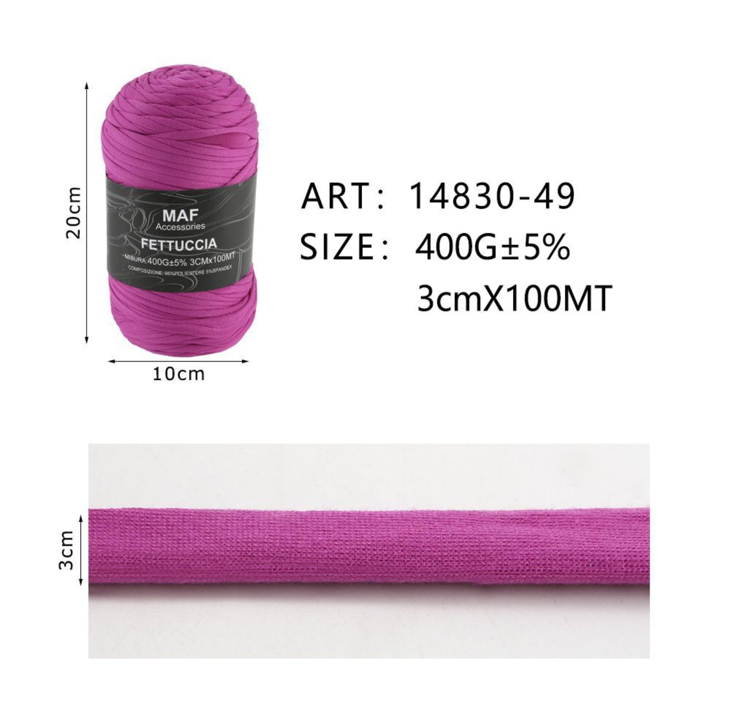 MAF fettuccia 400g 14830-49