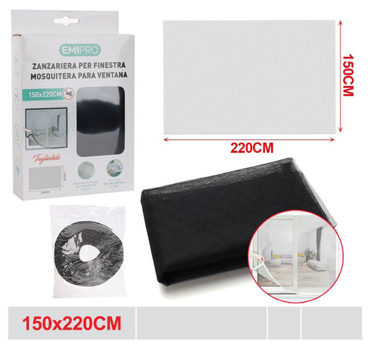 EMI ZANZARIERA PER FINESTRA 150*220CM