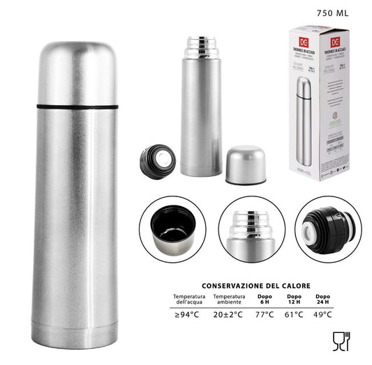 DC CASA THERMOS ACCIAIO  750ML