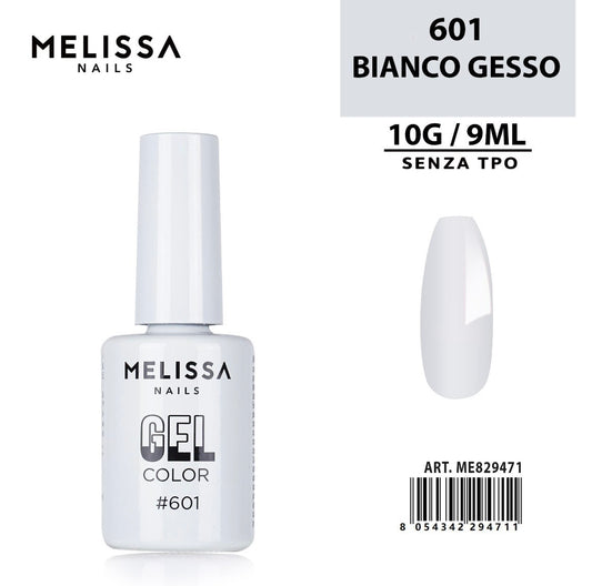 MELISSA SMALTO GEL UNGHIE 9ML N.601 BIANCO GESSO