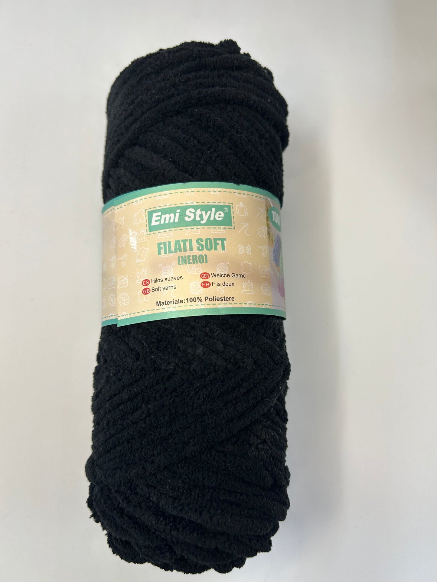 Emi filati SOFT  100g nero