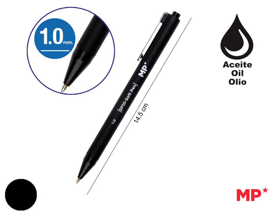 Penna a sfera ad olio (SP10) nero
