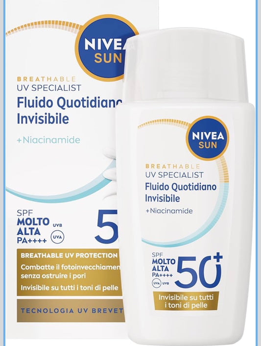 NIVEA sole viso UV fluido 40ml