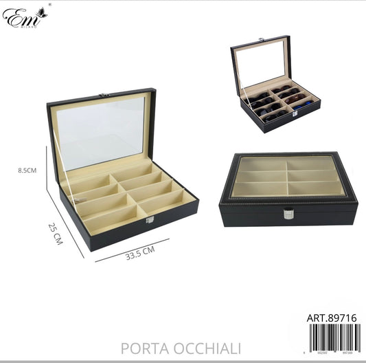 Em PORTA OCCHIALI 33.5X25X8.5CM art.89716