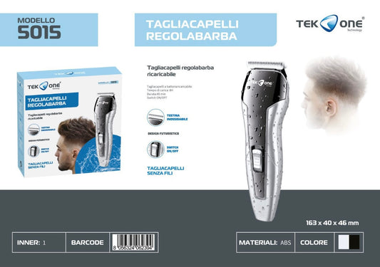 TEK ONE RASOIO ELETTRICO PROFESSIONALE 5015