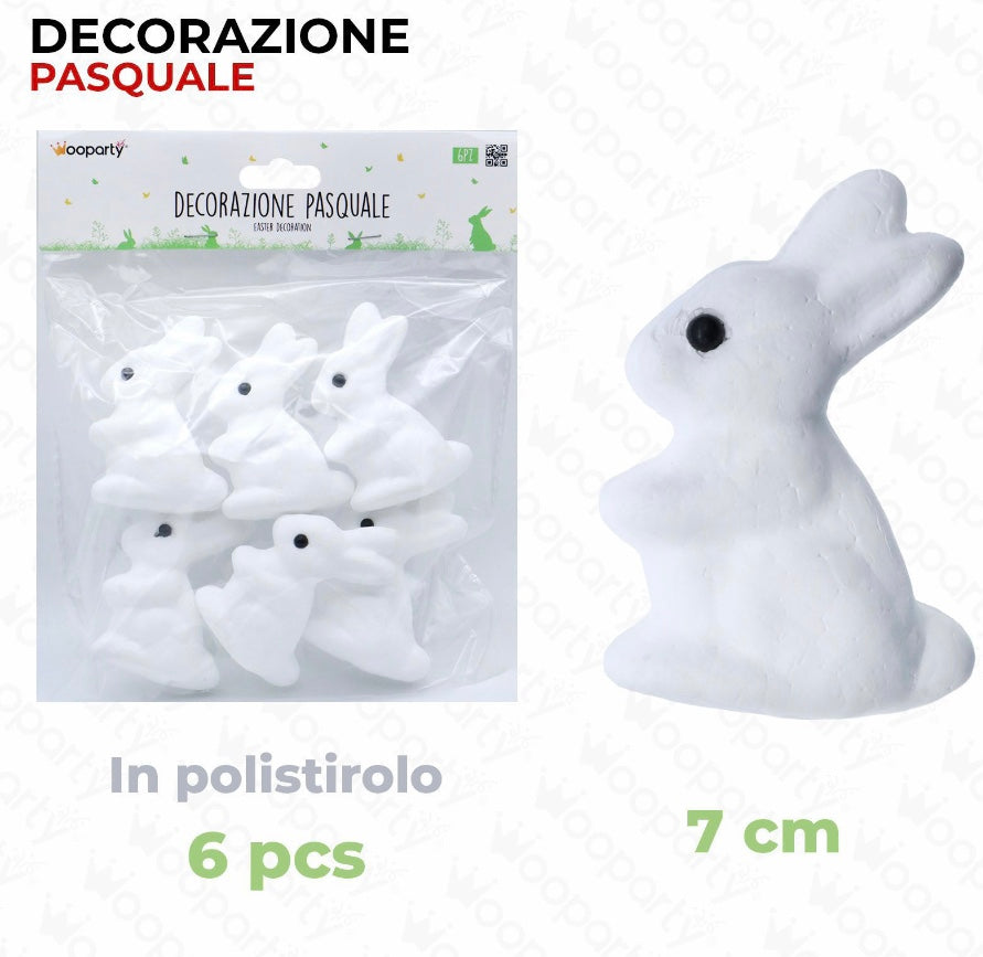 PASQUA coniglio 7cm 6pc