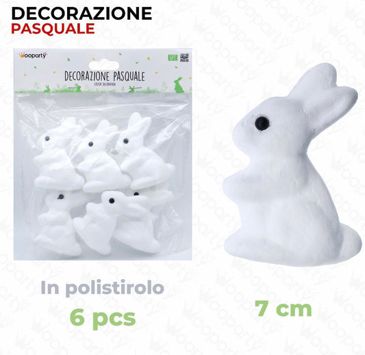 PASQUA coniglio 7cm 6pc