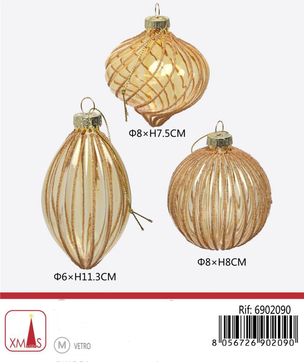 NATALIZIA decorazione oro