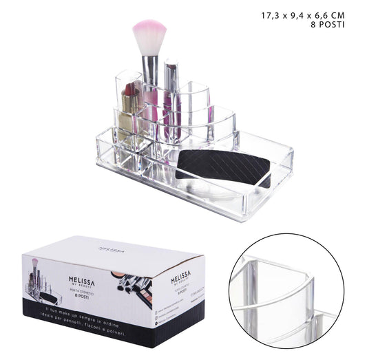 MELISSA porta cosmetici crilex 8posti