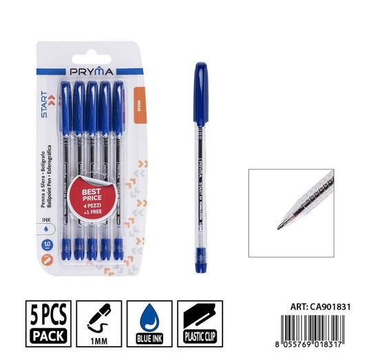 Pryma penna sfera 1,0mm blu