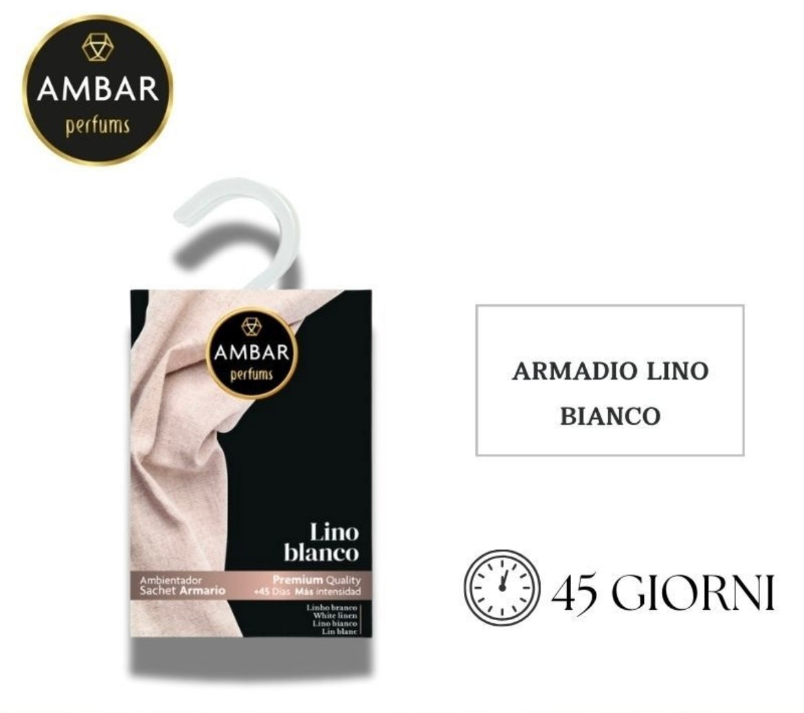 AMBAR ARMARIO lino bianco