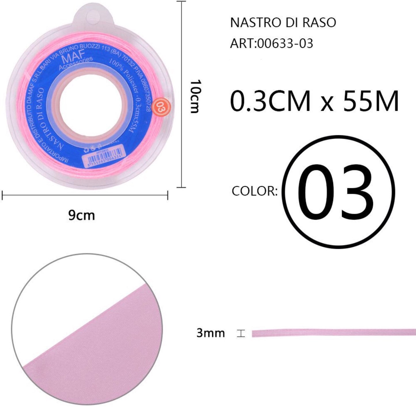 NASTRO di raso  0,3cmx55m 03
