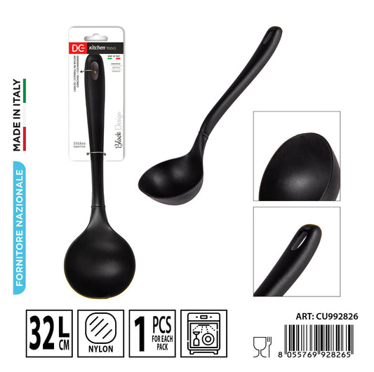 DC CASA L/BLACK mestolo nylon 32cm