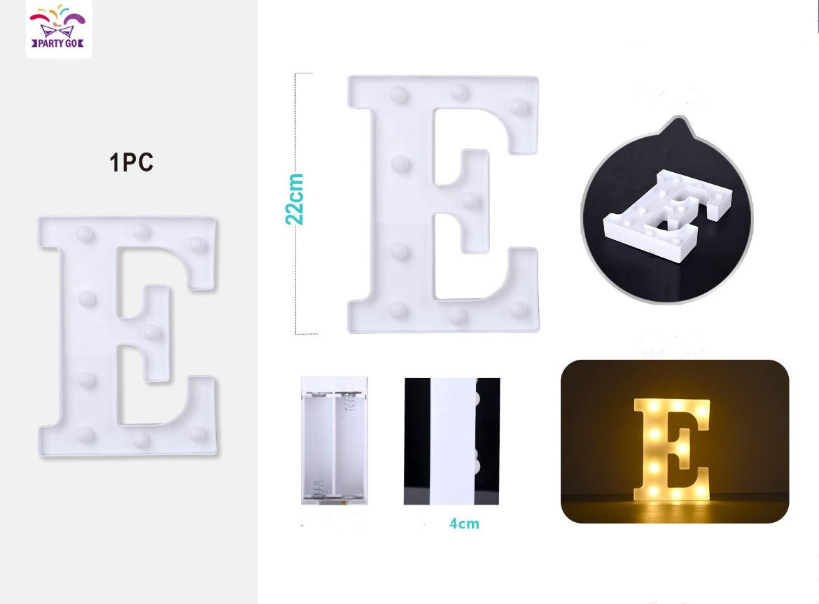 Lettera "E" 22cm