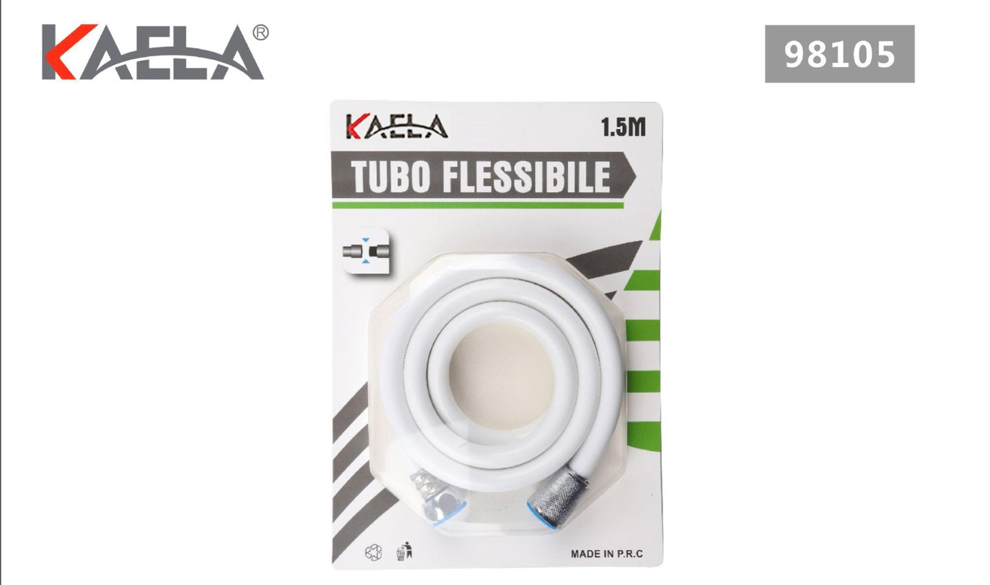 TUBO flessibile bianco 1.5m
