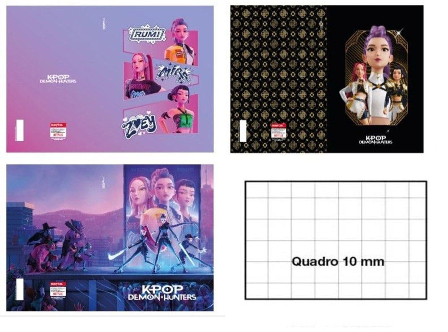 KPOP quaderno  10mm