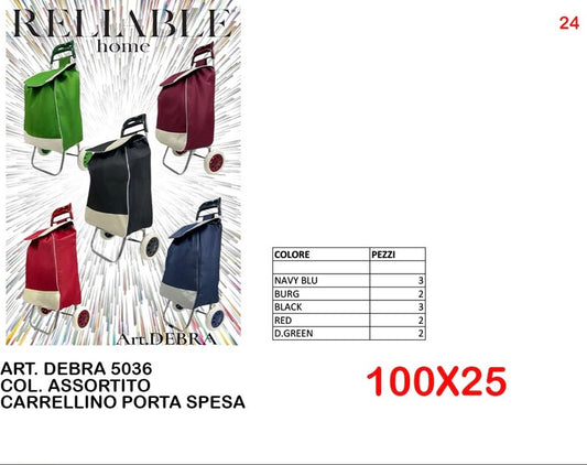 CARRELLINO PORTA SPESA