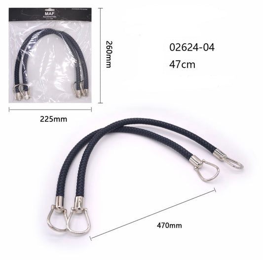 MANICO  per borse  470mm  BLU 02624-04