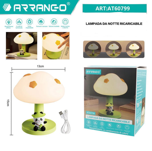 ARRANGO lampada da notte ricaricabile ART：AT60799