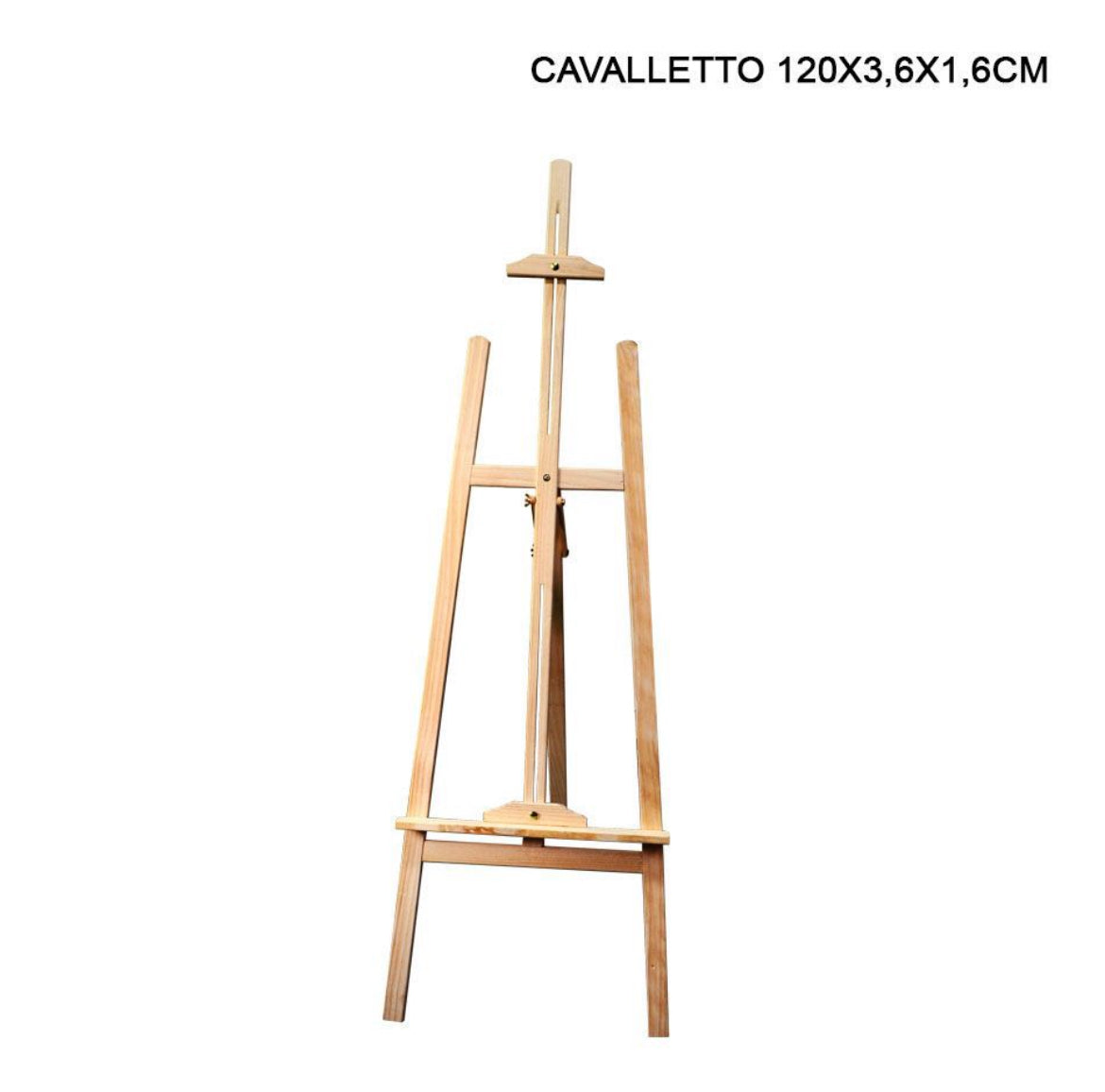 PRYMA CAVALLETTO LEGNO 120X46X1.6CM