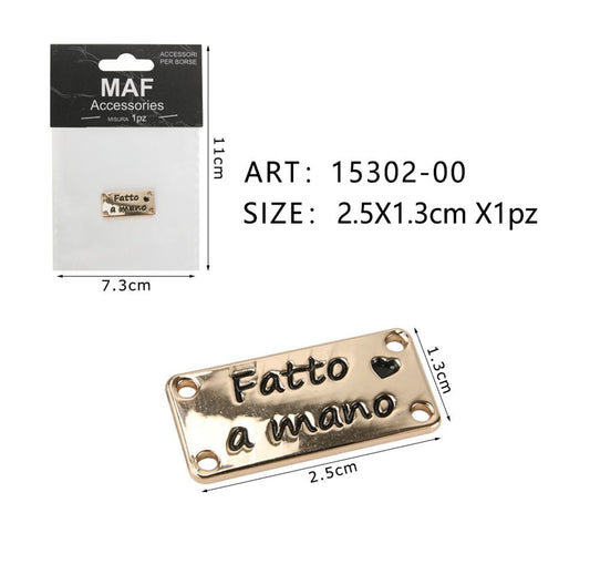 MAF ETICCHETE HANDMADE 15302-00