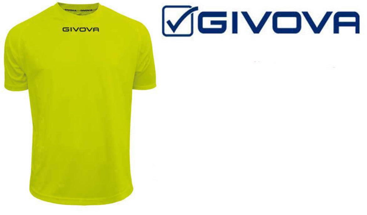 GIVOVA T-SHIRT unisex giallo fluo