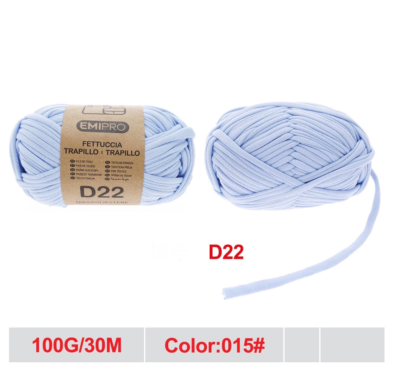 FETTUCCIA 100G 30M D22