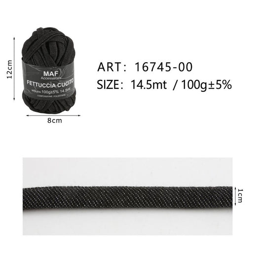 MAF FETTUCCIA EFFETTO JEANS 16745-00