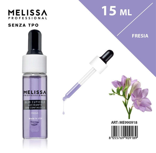 MELISSA OLIO CUTICOLE CON CONTAGOCCE FRESIA 15ML