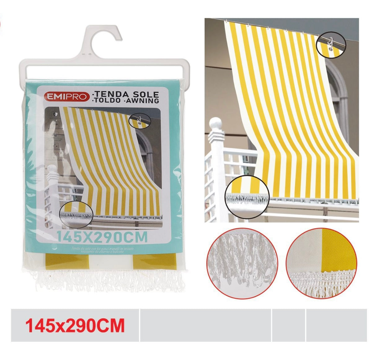 EMI  TENDA SOLE 145*290CM