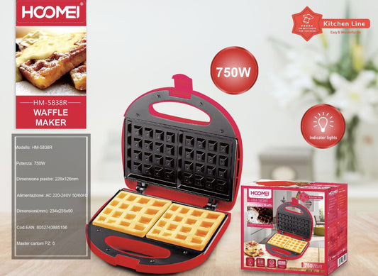 HOOMEI waffle maker HM-5838R