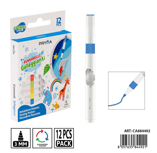 PRYMA PENNARELLI GALLEGGIANTI 12PZ