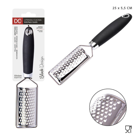 DC CASA L/BLACK grattugia acciaio 25x5.5cm