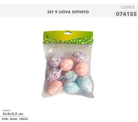PASQUA set 9uova dipinto
