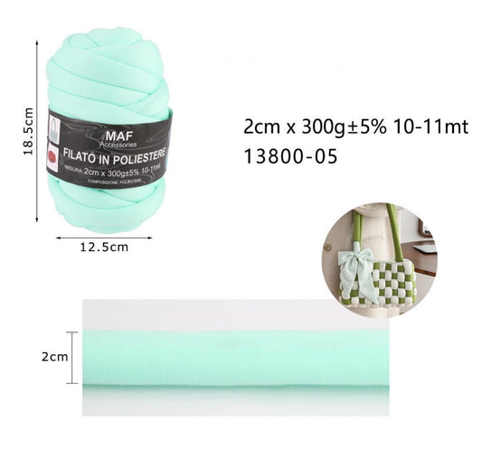 FILATO in poliestere 2cm/300g 13800-05