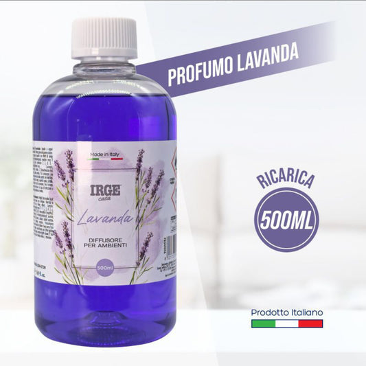 IRGE diffusore ricarica 500ml lavanda
