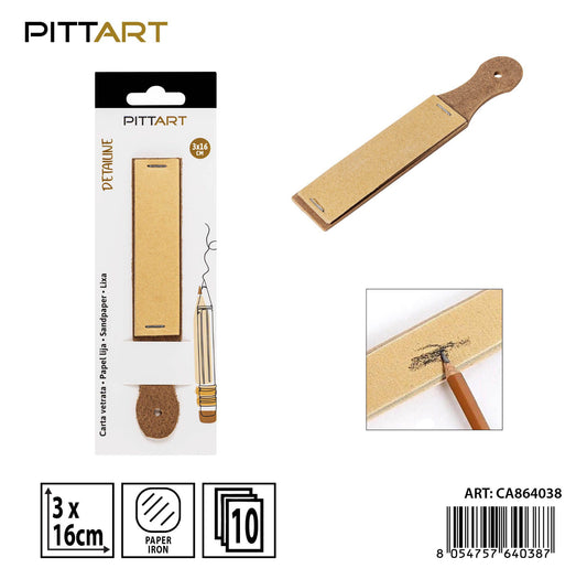 PRYMA affila matite carta vetrata 3x16cm 10ff