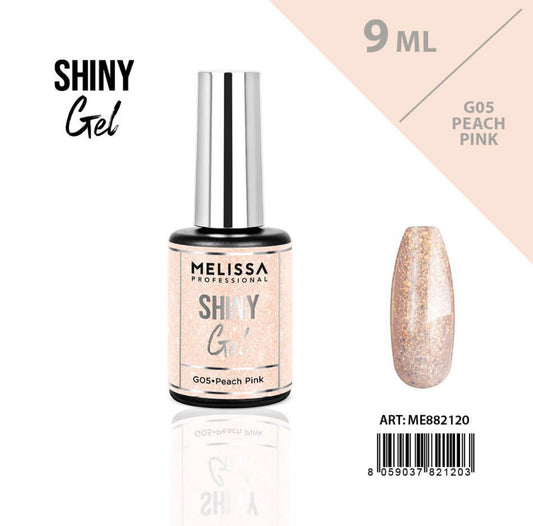 MELISSA Gel shiny G05 peach pink