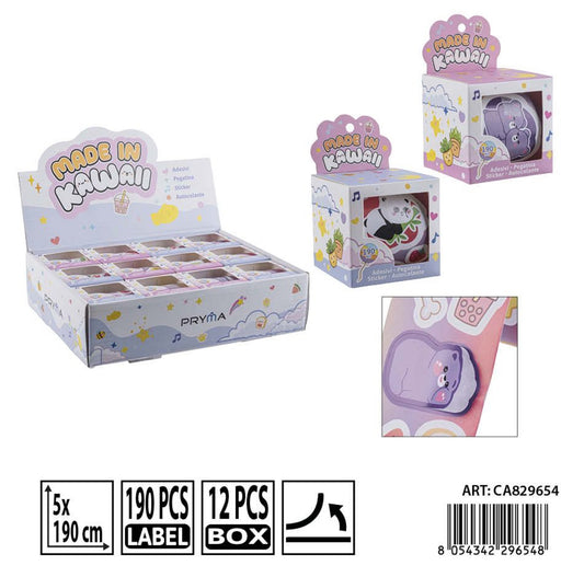 PRYMA L/KAWAII ADESIVI 190PZ